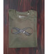 Belt and action t-shirt